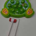 YEEBAY Whack A Frog Game with 2 Hammers, Toddler Early Developmental Learning Toy, Fun Birthday Gift for Kids Age 2+, Toys for 2 3 4 Year Old Boys Grils (Multicolor)