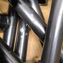 Wall Mounted Clothes Rack 72.5in, Industrial Pipe Clothing Racks Wall Mount, Heavy Duty Detachable Iron Garment Bar, Saving Space, Multi-Purpose Hanging Rod for Bedroom, Laundry Room, 2 Packs