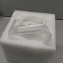 NUTRIUPS 8oz Ice Cream Bowl, 4.5in Small Ceramic Bowls for Dessert, Snack, Rice, Side Dishes, Dip - White, Set of 8