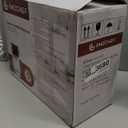 AMZCHEF MZCHEF Espresso Machines with LED Touch screen, Espresso Coffee machine Equip 20Bar Pressure System, Cappuccino Machine, Compact Latte Machine for Home Gifts,Silver