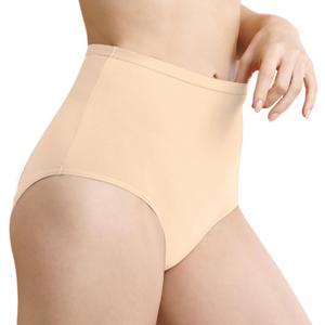 Leak Proof Incontinence Underwear for Women Washable Absorbent Bladder Control Postpartum Briefs 1Pack (Beige XXL)