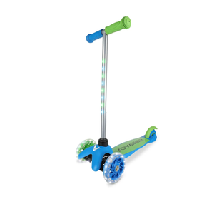 Scooter for Kids Ages 3-5 - Light Up Wheels, Extra Wide Deck, Foot Activated Break, Self Balancing Kids Toys for Boys & Girls