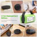 Fancy Buying 14.4V 4000mAh Replacement Battery Compatible with Ecovacs Deebot N79S, 500, N79, DN622 and Eufy RoboVac 11S, 11S MAX, 15C MAX, RoboVac 30, 30C Robot Vacuum Cleaners