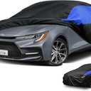 Toyota Car Cover Custom Fit Toyota Corolla Waterproof All Weather, Lightweight Full Exterior Cover for Automobiles Outdoor Sun UV Rain Dust Snow Wind Protection.