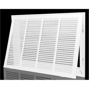 Return Air Filter Grille 20x14,Air Return Vent Cover Grill for 20"W x 14"H Duct Opening,Steel HVAC Vent Covers for Wall and Ceiling,Holds 1" Thick AC Filter