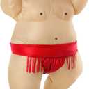 Morph Inflatable Sumo Wrestler Costume for Kids, Inflatable Sumo Wrestling Suits For Kids, Boys Halloween Costume (Red)