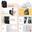 Capolo Cooler Backpack Insulated Waterproof for Women Men,36/45 Cans Lunch Backpack Coolers Leak Proof Soft Cooler Bag Ice Chest for Camping Beach
