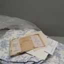 Laura Ashley Home - King Size Quilt Set, Cotton Reversible Bedding, Lightweight Home Decor for All Seasons (Spa Blue, King)