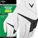 Callaway Golf Weather Spann Junior Glove (White, L)