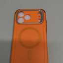 ESR for iPhone 17 Pro Max Case with Stash Stand, 7X Military-Grade Drop Protection with Camera Control, Shock-Absorbing Phone Rugged Cover, Compatible with MagSafe Accessories, Cyber Series, Orange