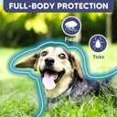 Flea Collar for Dogs, Tick Collar for Larger Dogs, Dog Flea Collars,8 Months Protection,Plant-Based Ingredients,Comfortable Dog Flea Collars  Perfect for Sleep, Play, Walks & Water Fun-2P