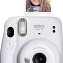 Fujifilm Instax Mini 11 Instant Camera - Ice White (4.8" x 4.2" x 2.6")