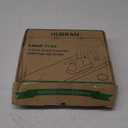 Bathroom Faucets for Sink 3 Hole, Hurran 4 inch Matte Black with Pop-up Drain and 2 Supply Hoses, Stainless Steel Lead-Free 2-Handle Centerset Faucet for Sink Vanity