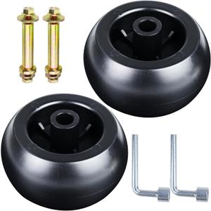 LAWNEAGLE 2 Pack 1-603299 Anti Scalp Roller Kit Replaces eXmark 1-603299 Anti-Scalp Roller, Toro 1-603299, 1 603299, Toro 68-2730, 116-9981, 103-4051, 103-3168, 103-5364, 103-7263, 109-2098, 103-7363