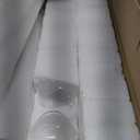 Yerliker 4 Sets 20'' Tall Acrylic Flower Vase Wedding Centerpieces Flowers Stand with Hanging Glass Tealight Globe Candle Holders, Crystal Garland Strands and Self Adhesive Hook (Cuboid)