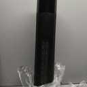 1500W PTC Ceramic Smart Space Heaters for Indoor Use, Portable Heater with Remote & App Control for Large Room, Office, ECO Modes, Safety Protection, 70 Oscillation, 12H Timer, Black, 1 Pack (29inch)