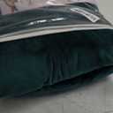 WEERRW Velvet Couch Covers for 2 Cushion Couch Sofa - High Stretch Velvet Plush 3 Pieces Sofa Slipcovers with Elastic Bottom, Furniture Protector for Pets, Machine Washable, Emerald Green, Medium