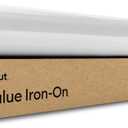 Cricut Value Iron-On, White (12 in x 5 ft)- HTV Heat Transfer Vinyl