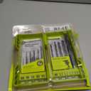 25 PC. BLACK OXIDE HEX SHANK DRILL BITS