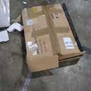 Vanity Table Set with Lighted Mirror - Makeup Vanity with Lights, Adjustable Brightness, Large Drawer Sturdy Wood Vanity, White 80x40x140cm