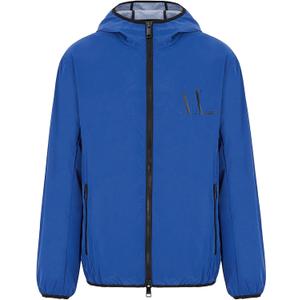 Armani Exchange Men's Ax Beats Zip Up Nylon Jacket, XL