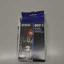 EPSON 802 DURABrite Ultra Ink High Capacity Black Cartridge (T802XL120-S) Works with WorkForce Pro WF-4720, WF-4730, WF-4734, WF-4740