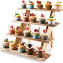 Wooden Cupcake Stand 4 Tier Wood Cupcake Stands Cupcake Holder Rustic Wood Cupcake Stand Wooden Display Stand