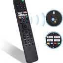 RMF-TX520U for Sony Smart TV & Bravia TV with Voice Control - Replacement Remote for Sony 2019-2023 XBR/KD/XR Series, X80J, X85J, X90J, A80J etc - 1 Year 