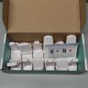 Door Lever Lock (6 Pack) Prevents Toddlers from Opening Doors. 3.25" L * 1.5" W * 4.5" H Easy One Hand Operation for Adults. Durable ABS with 3M Adhesive Backing. Simple Install, No Tools Needed.