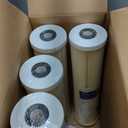 Pentair Pentek ECP5-20BB Big Blue Sediment Water Filter, 20-Inch, Whole House Heavy Duty Pleated Cellulose Polyester Replacement Cartridge, 20" x 4.5", White End-Cap, 5 Micron, Pack of 6