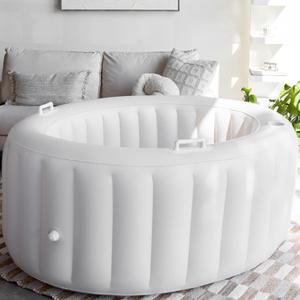 Earthside Birth Pool Comfort for Home Water Birth Kit | Doula & Midwife Approved in Marshmallow White I Portable and Easy to Set up with a Capacity for 127 Gallons