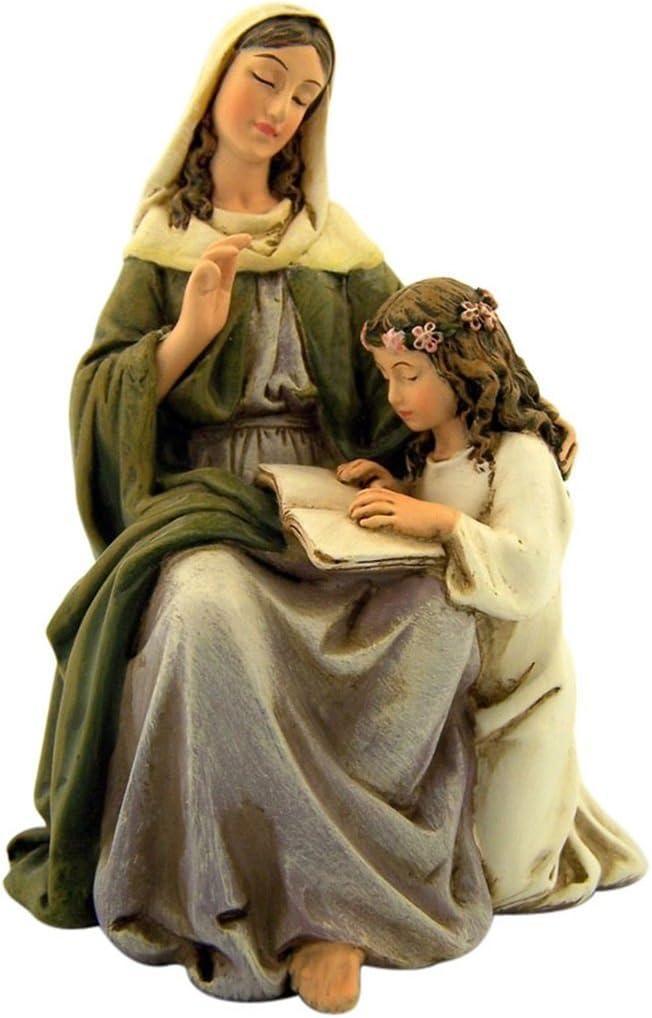 Joseph Studio Saint Anne with Mary Renaissance Religious Figurine