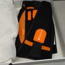 Portable Heating Pad for Back with Vibration, 10000mAh Cordless Lower Back Massager for Pain Relief with 3 Heat 3 Timer, Christmas White Elephant Birthday Gifts for Women Men Mom Dad (Black)