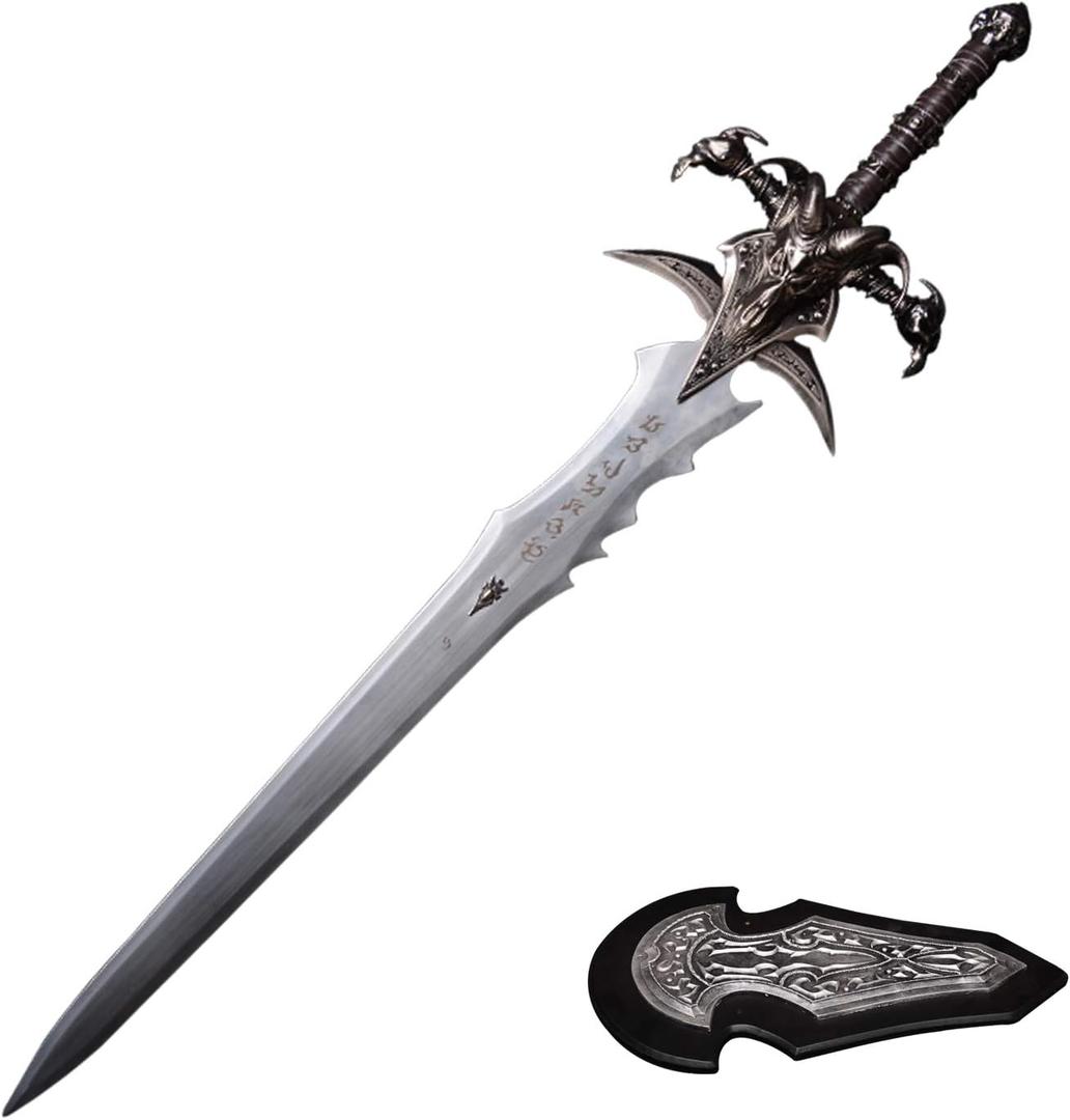 Frostmourne Sword Stainless Steel Lich King Arthas Anime Prop