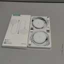 for MagSafe Charger: Magnetic Wireless Charging Pad for iPhone 17 16 15 14 13 12 Series & AirPods 4-2 Pro, Strong Magnet, Aluminum Alloy, USB-C/A Ports, Ultra-Thin & Portable, Ideal for Desk & Bedside (White)