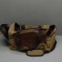 22L Lightweight Travel Duffle Bag - Approved Under Seat Carry-On, Multi-Pocket Weekender Gym Bag with Adjustable Straps, Unisex Overnight Bag for Men & Women (Khaki)