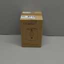 GO&SO Linen Small Lamp Shades for Chandelier, Clip on Lamp Shade Set of 6 White Lamp Shade, 4x6x5 IN Mini Lamp Shades, Modern Barrel Lamps Shades for Small Table Lamps, Desk Lamps, Pendant Lights