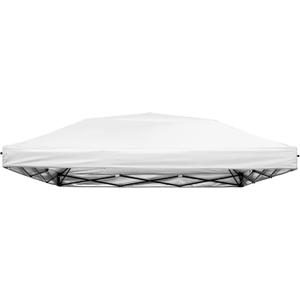Anyoupin 10x10FT Canopy Replacement Top, Pop Up Canopy Replacement Cover, White