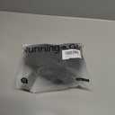 CRZ YOGA Butterluxe Ruched Sports Bras for Women - V Neck Spaghetti Thin Strap Y Back Wireless Padded Yoga Crop Top Size XL, Black 