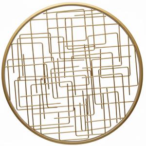 20in. Golf Crosshair Round Metal Decor