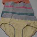 wirarpa Women's Cotton Underwear High Waist Breathable Briefs Soft Underpants Ladies Stretch Panties 4 Pack (XX-Large, Multicolor)