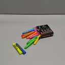 Glow in The Dark Face Body Paint, Glow In The Dark Under UV Black Light Sticks Makeup Neon Face Painting Kits for Adult Halloween Festival Accessory Glow Party Supplies (12 color)