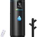 Hiswelle Large Humidifiers for Bedroom, 4.5 Gal Cool Mist Humidifier for Large Room Whole House with Remote Control, 800mL/h Output, 48H Runtime, Auto Humidistat, Wheels, Timer, Essential Oil Tray