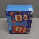 2 Pcs Dancing Bear Toys, Baby Dancing Moving Crawling Musical Toys Age 3-12 Months, with Light, Musical and Dancing, Birthday Gift for Age 1 2 3 4 Year Old Toddlers