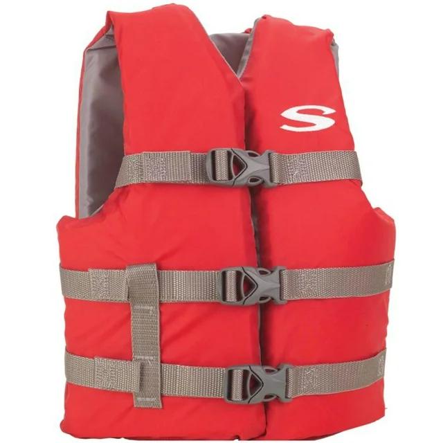 COLEMAN Stearns Classic Series Youth Red Life Jacket Flotation Vest - 50-90Lbs