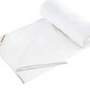 YOUR MOON Luxurious Summer/Spring Lightweight Mulberry Silk Comforter Queen Size,100% Natural Long Strand Silk Fill Duvet Blankets, Luxury Bedding Summer, Noiseless Cotton Shell (White)