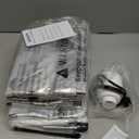 GONGSHI Vacuum Seal Bags for Clothing Travel & Home Storage, Travel Vacuum Bags with Electric Pump,Space Saver for Blankets, Comforters, Pillows, Clothes,10 Jumbo