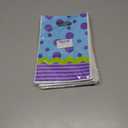 9 x HIYZI 50 PCS Monster Party Favor Bags Cartoon Birthday Goodie Bag Green Purple Plastic Gift Bags for Boys Girls Baby Shower Birthday Decoration Supplies