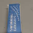 Seago 2 Pack Kids Swim Goggles with Fabric Strap for Kids 3-15, Cat-Shaped Swimming Goggles Anti-Fog UV Protection Leakproof