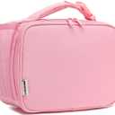 Insulated Lunch Box for School, Thermal Reusable Durable Freezable Lunch Bags for Kids Boys Girls Men Women - Small Soft Cooler Portable Lunch Tote Kit for Work Picnic Travel,Pink
